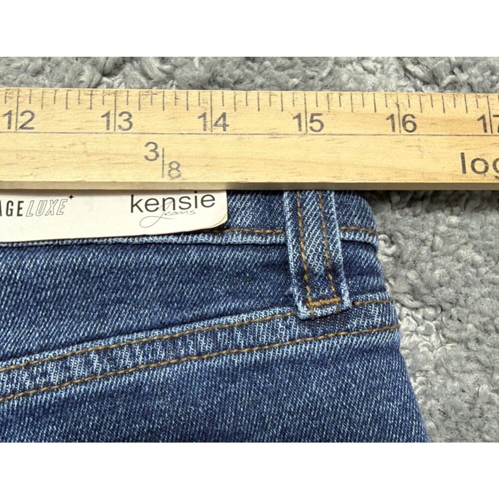 Kensie Jeans Vintage Luxe Women's The Short Size 6/28 Lesina Blue Denim Shorts - Picture 6 of 8